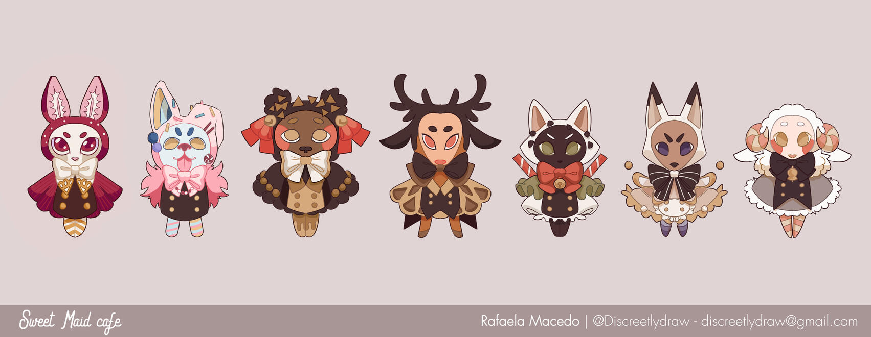 Character Line Up - Magical Pets