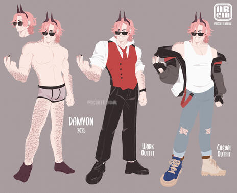 Damyon Reference Sheet