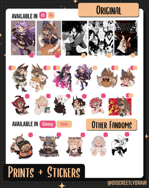 Stickers & Prints Stickers & Prints
